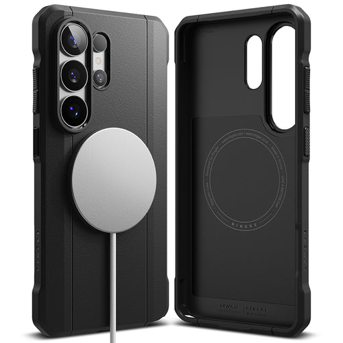 Husa pentru Samsung Galaxy S26 Ultra, Ringke Onyx Alpha MagSafe, negru