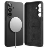 Husa pentru Samsung Galaxy S26 Plus, Ringke Silicone MagSafe, negru