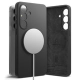 Husa pentru Samsung Galaxy S26 Plus, Ringke Silicone MagSafe, negru
