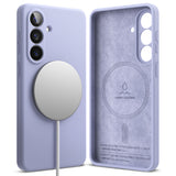 Husa pentru Samsung Galaxy S26, Ringke Silicone MagSafe, mov