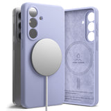 Husa pentru Samsung Galaxy S26, Ringke Silicone MagSafe, mov