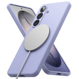 Husa pentru Samsung Galaxy S26, Ringke Silicone MagSafe, mov