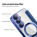 Husa pentru Samsung Galaxy A57 5G, Techsuit SmartMag Book Case, albastru