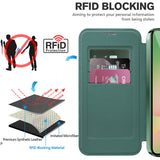 Husa pentru Samsung Galaxy A57 5G, Techsuit SmartMag Book Case, albastru
