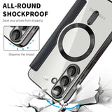 Husa pentru Samsung Galaxy A57 5G, Techsuit SmartMag Book Case, albastru