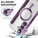 Husa pentru Samsung Galaxy A37 5G, Techsuit SmartMag Book Case, albastru
