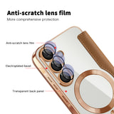 Husa pentru Samsung Galaxy A37 5G, Techsuit SmartMag Book Case, albastru