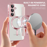 Husa pentru Samsung Galaxy A37 5G, Techsuit SmartMag Book Case, albastru