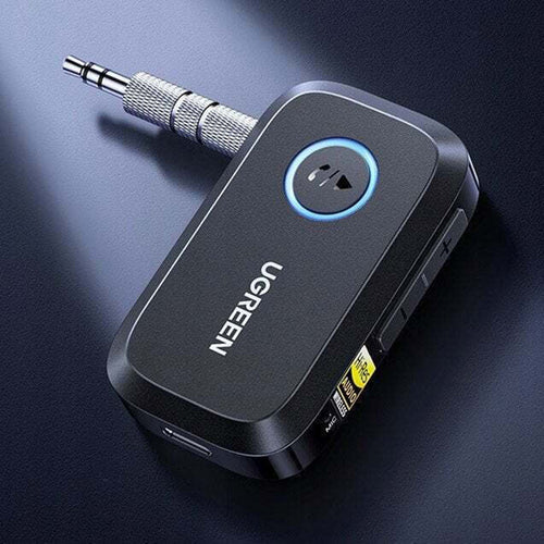 Adaptor UGREEN Bluetooth Audio Receiver BT509 (55546), pentru Car, Jack 3.5mm, Ldac, ANC, Hi-Res, Wireless
