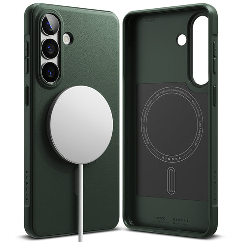 Husa pentru Samsung Galaxy S26 Plus, Ringke Onyx MagSafe, verde