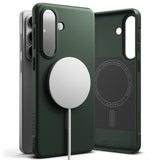 Husa pentru Samsung Galaxy S26 Plus, Ringke Onyx MagSafe, verde