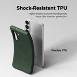 Husa pentru Samsung Galaxy S26 Plus, Ringke Onyx MagSafe, verde