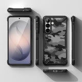 Husa pentru Samsung Galaxy S26, Ringke Fusion X, camuflaj
