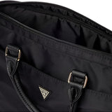 Geanta laptop Guess Nylon Logo triunghi (GUCB15NTMLBK), 16, Zipper Pocket, Detasabil Strap, Reglabil, negru