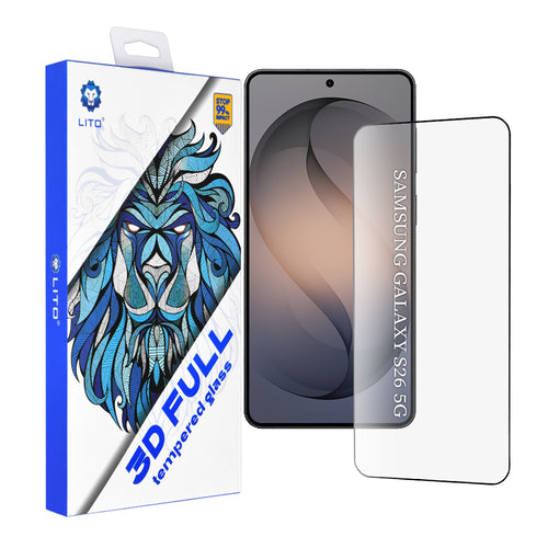 Folie de protectie pentru Samsung Galaxy S26, Lito 3D Full Cover