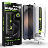 Folie de protectie pentru Samsung Galaxy S26, Techsuit [Fingerprint Unlock Compatible] TitanGlass CrystalHD