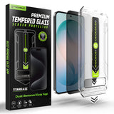 Folie de protectie pentru Samsung Galaxy S26 Plus, Techsuit [Fingerprint Unlock Compatible] TitanGlass CrystalHD