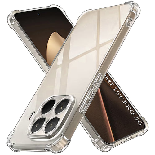 Husa pentru Xiaomi 15T Pro, Techsuit Shockproof Clear Silicone, transparenta