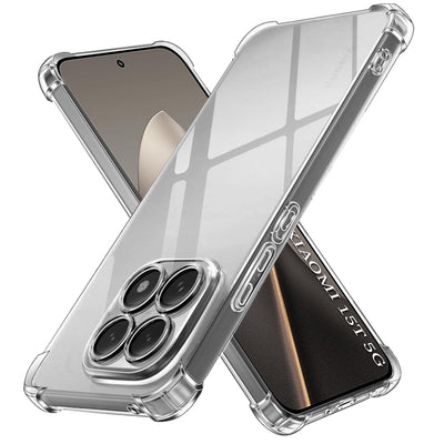 Husa pentru Xiaomi 15T, Techsuit Shockproof Clear Silicone, transparenta