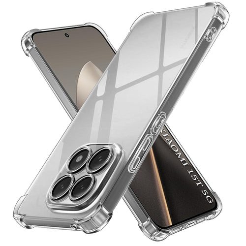 Husa pentru Xiaomi 15T, Techsuit Shockproof Clear Silicone, transparenta