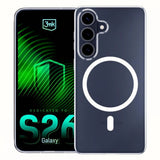 Husa pentru Samsung Galaxy S26, 3mk Clear MagCase, transparenta