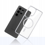 Husa pentru Samsung Galaxy S26 Ultra, 3mk Armor MagCase, transparenta