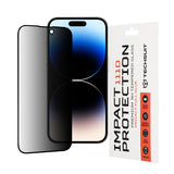 Folie de protectie pentru iPhone 14 Pro, Techsuit 111D Privacy Full Glue