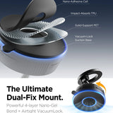 Suport auto Spigen OneTap MagFit MFT36 (ACP11172), pentru Bord, Parbriz, Polycarbonate, N52 x 20 Magnets, negru