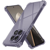 Husa pentru Xiaomi 15T, Techsuit Shockproof Clear Silicone, fumuriu