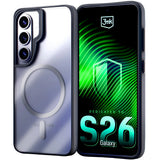 Husa pentru Samsung Galaxy S26, 3mk Satin Armor MagCase, transparenta