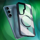 Husa pentru Samsung Galaxy S26 Plus, 3mk Satin Armor MagCase, transparenta