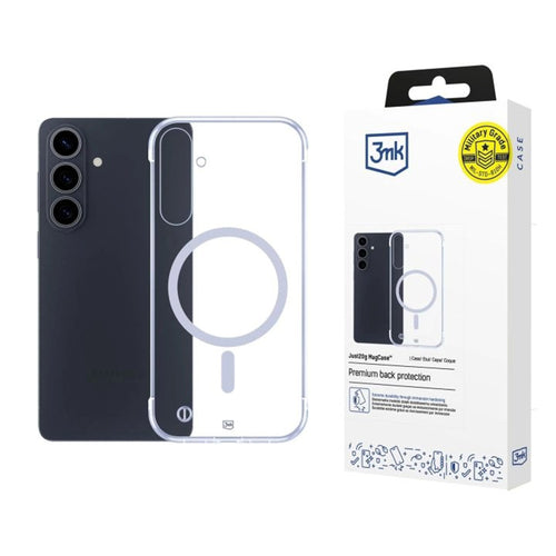 Husa pentru Samsung Galaxy S26 Plus, 3mk Just20g MagCase, transparenta