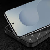 Husa pentru Samsung Galaxy S26, Techsuit CarbonFiber, negru