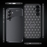 Husa pentru Samsung Galaxy S26, Techsuit CarbonFiber, negru