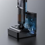 Aspirator Portabil Deerma Cordless Aspirator (VX900W), Dry & Wet Cleaning, 16000Pa, 4000mAh, 230W