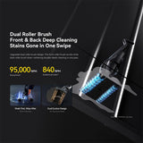 Aspirator Portabil Deerma Cordless Aspirator (VX200), Dry & Wet Cleaning, 22000Pa, 350W, 4000mAh