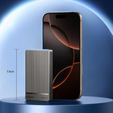 UGREEN External Solid State Drive (35270), USB portabil SSD, 1TB, 20Gbps, Gen2x2, Smart Chip, Dual Cooling, Gri