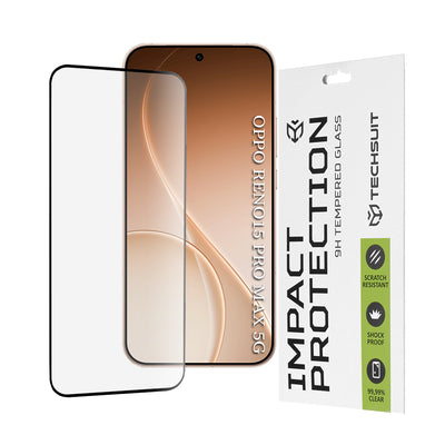Folie de protectie pentru OPPO Reno15 Pro Max, Techsuit 111D Full Cover / Full Glue Glass