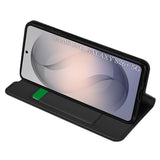 Husa pentru Samsung Galaxy S26 Plus, Techsuit Magskin Book, negru