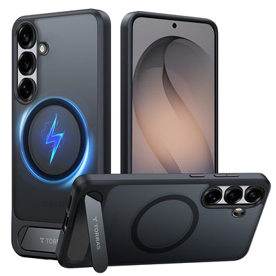 Husa pentru Samsung Galaxy S26, Torras Pstand, negru