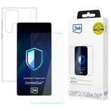 Folie de protectie pentru Samsung Galaxy S25 Ultra, 3mk [Pack] ComfortDuo Glass + Case