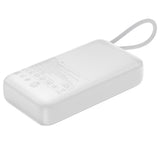 Baterie Externa Acefast (M32), cu Cablu Telescopic, Type-C, Incarcare Rapida, PD35W, 10000mAh, Argintiu