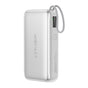 Baterie Externa Acefast (M32), cu Cablu Telescopic, Type-C, Incarcare Rapida, PD35W, 10000mAh, Argintiu