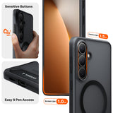 Husa pentru Samsung Galaxy S26, Torras Pstand, negru