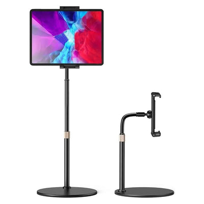Suport de birou Lisen birou (YL0420050002), pentru iPad, Phone, Consol, Ajustable, Stable, Aluminium Alloy, 4.7, negru