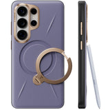 Husa pentru Samsung Galaxy S26 Ultra, Torras Qpro Leather Series, mov