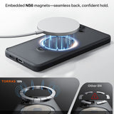 Husa pentru Samsung Galaxy S26 Plus, Torras Ostand Spin Series, negru