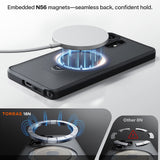 Husa pentru Samsung Galaxy S26 Ultra, Torras Ostand Spin Series, negru