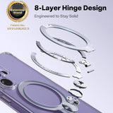 Husa pentru Samsung Galaxy S26 Ultra, Torras Ostand Spin Series, transparenta