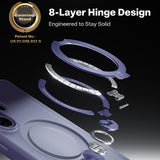 Husa pentru Samsung Galaxy S26 Ultra, Torras Ostand Spin Series, albastru